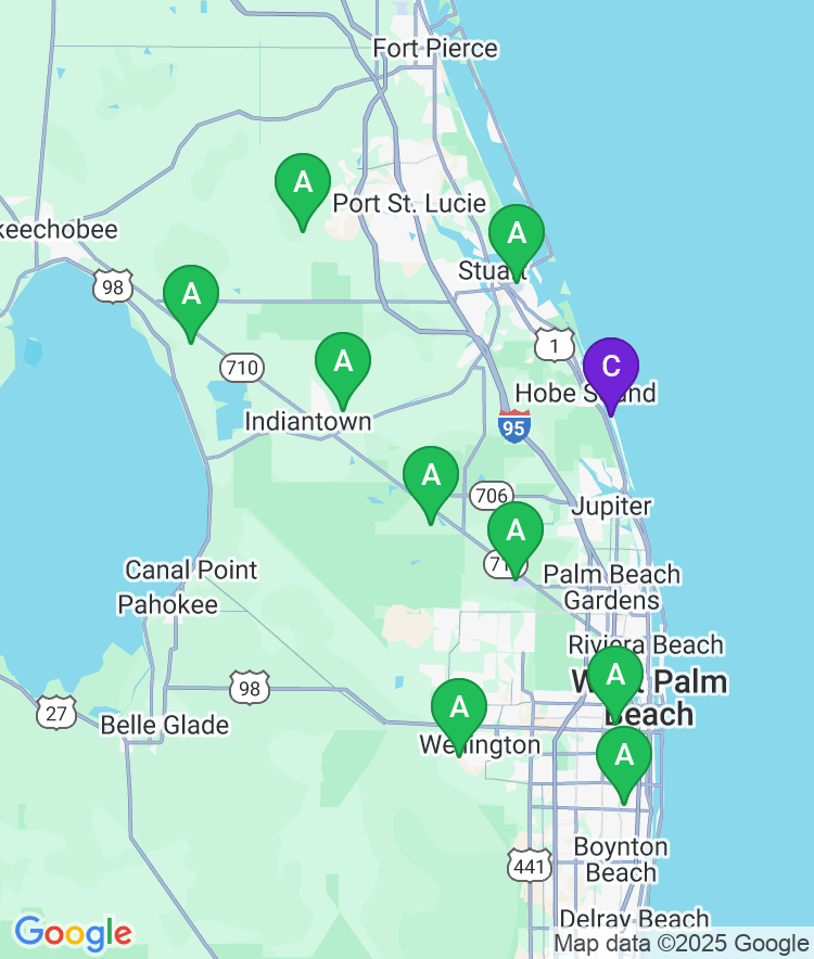 Jupiter Island Available Airport Options